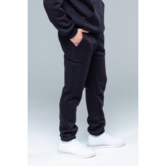 Utazós szabadidő nadrág - Fekete (unisex)