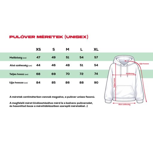 Utazós pulóver - Zöld (unisex)